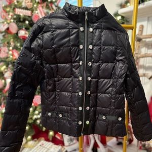 Ciao-Milano Black Puffer with Rhinestones 🎉
